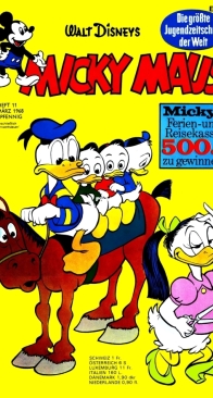 Micky Maus 1968 - 11 - Ehapa - German