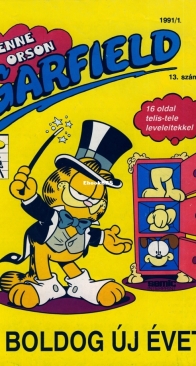 Garfield Magazin 13 - Interprint 1991 - Hungarian