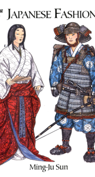 Japanese Fashions - Dover Coloring Book - English