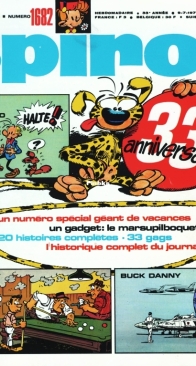 Le Journal de Spirou 1682 - Dupuis 1970 - French