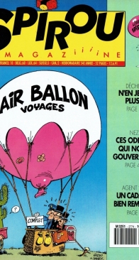 Le Journal de Spirou 2774 - Dupuis 1991 - French
