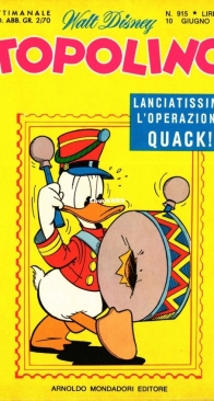 Topolino 0915 - Mondadori 1973 - Italian