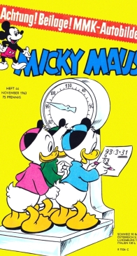 Micky Maus 1963 - 44 - Ehapa - German