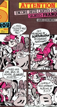 Le Journal de Spirou 2451 - Dupuis 1985 - French