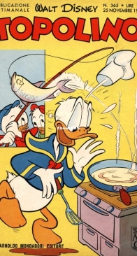 Topolino 0365 - Mondadori 1962 - Italian