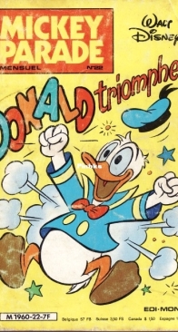 Mickey Parade 022 -  Hachette 1981 - French