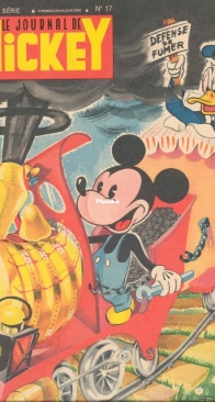 Le Journal de Mickey 0017 -  Hachette 1952 - French