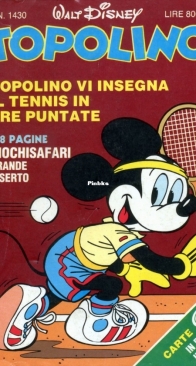 Topolino 1430 - Mondadori 1983 - Italian