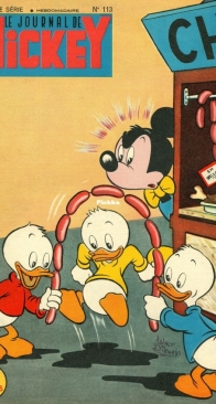 Le Journal de Mickey 0113 - Hachette 1954 - French