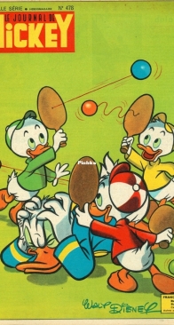 Le Journal de Mickey 0478 - Hachette 1961 - French