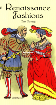 Renaissance Fashion - Dover Coloring Book - English