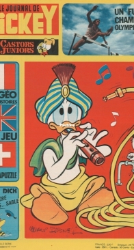 Le Journal de Mickey 1171 - Hachette 1974 - French