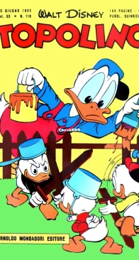Topolino 0116 - Mondadori 1955 - Italian
