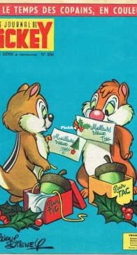 Le Journal de Mickey 0554 - Hachette 1963 - French