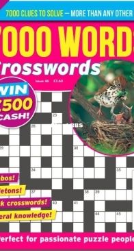 7000 Words Crosswords - Issue 46 - 2025 - English