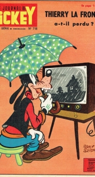 Le Journal de Mickey 0718 - Hachette 1966 - French