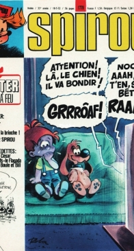 Le Journal de Spirou 1779 - Dupuis 1972 - French