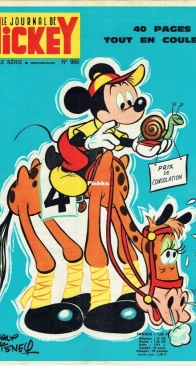 Le Journal de Mickey 0986 - Hachette 1971 - French