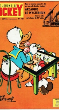 Le Journal de Mickey 0739 - Hachette 1966 - French