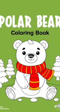 Polar Bear - Coloring Book - Monkey Pen -  English