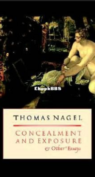 Concealment and Exposure - Thomas Nagel - English