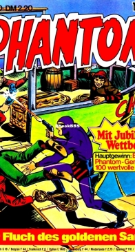 Phantom 200 - Der Fluch des Goldenen Sarges - Bastei 1982- German