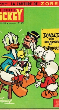 Le Journal de Mickey 0670 - Hachette 1965 - French