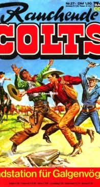 Rauchende Colts 27 - Endstation für Galgenvoegel - Bastei 1977 - German