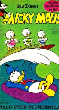 Micky Maus 1969 - 34 - Ehapa - German