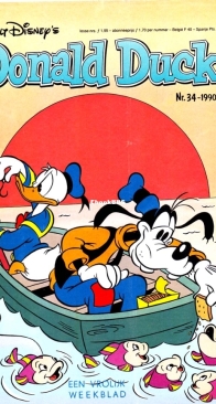 Donald Duck - Dutch Weekblad - Issue 34 - 1990 - Dutch