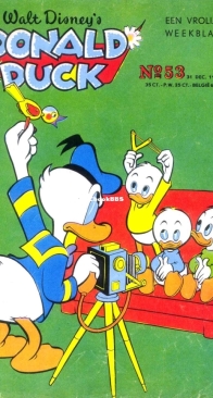 Donald Duck - Dutch Weekblad - Issue 53 - 1960 - Dutch