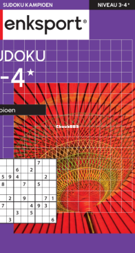 Denksport Sudoku 3-4 Kampioen - Issue 314 - 2025 - Dutch