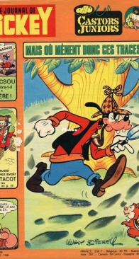 Le Journal de Mickey 1186 - Hachette 1975 - French