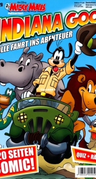 Micky Maus Präsentiert 29 - Indiana Goof - Volle Fahrt ins Abenteuer - Ehapa 2008 - German