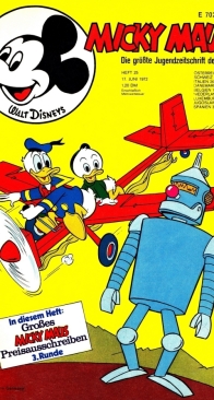 Micky Maus 1972 - 25 - Ehapa - German