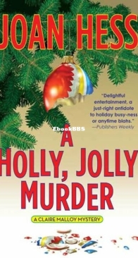 A Holly, Jolly Murder - A Claire Malloy Mystery 12 - Joan Hess - English