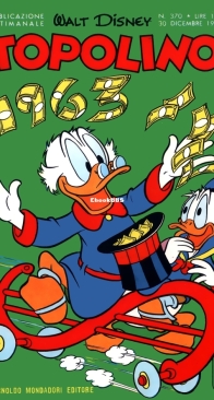 Topolino 0370 - Mondadori 1962 - Italian