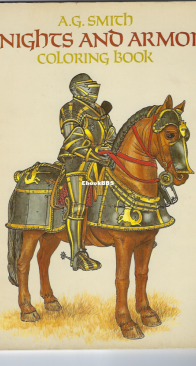 Knights and Armor - Dover Coloring Book - English
