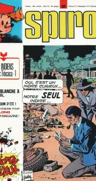 Le Journal de Spirou 1837 - Dupuis 1973 - French