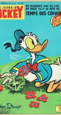 Le Journal de Mickey 0532 - Hachette 1962 - French
