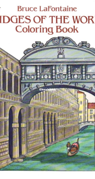 Bridges of the World - Dover Coloring Book - English