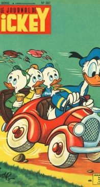 Le Journal de Mickey 0387 - Hachette 1959 - French
