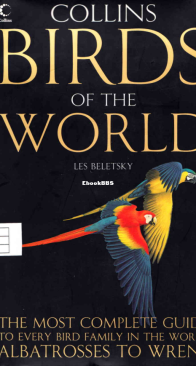 Birds of the World - Collins Field Guide - Les Beletsky - English