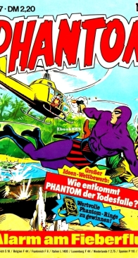 Phantom 197 - Alarm am Fieberfluß - Bastei 1982- German