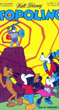 Topolino 0607 - Mondadori 1967 - Italian