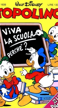Topolino 1606 - Mondadori 1986 - Italian