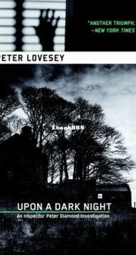 Upon a Dark Night - A Peter Diamond Mystery 5 - Peter Lovesey - English