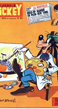 Le Journal de Mickey 0837 - Hachette 1968 - French