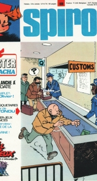 Le Journal de Spirou 1889 - Dupuis 1974 - French