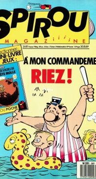 Le Journal de Spirou 2681 - Dupuis 1989 - French